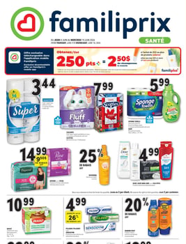 Circulaire Familiprix - Santé Circulaire Familiprix - Santé